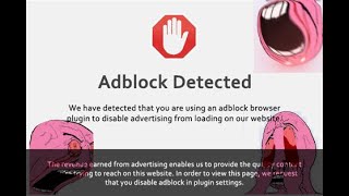 Disable Adblock Detection on Firefox (speedrun)
