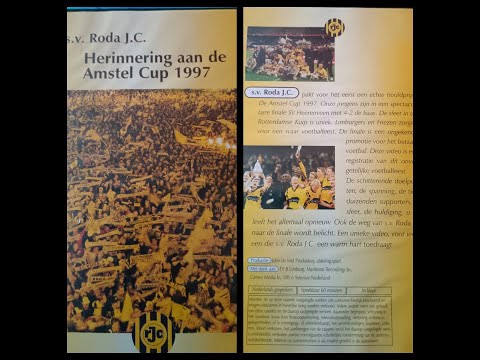 Herinnering aan de Amstel Cup 1997