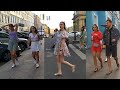Atmosphere Of St Petersburg BEAUTIFUL RUSSIAN GIRLS WALKING TOUR On The Bike