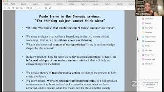 The Paulo Freire Birth Centenary Fest | 2nd Day (7 December 2021) video