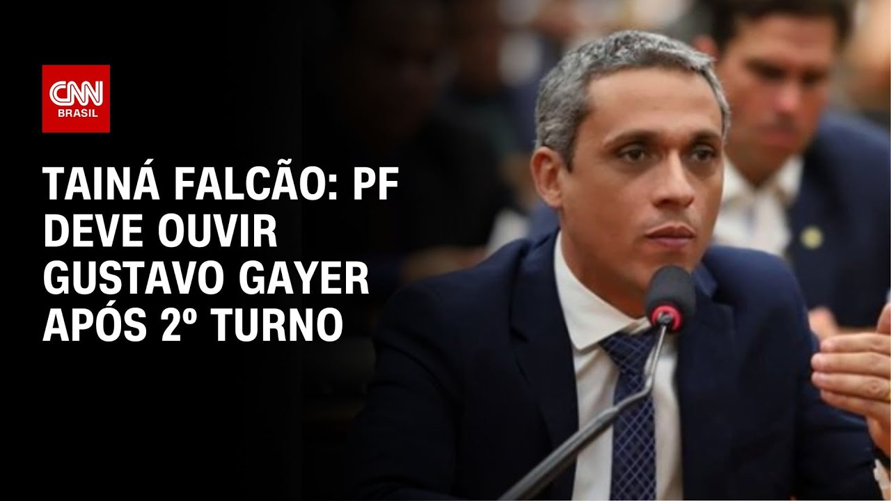 Tainá Falcão: PF deve ouvir Gustavo Gayer após 2º turno | BASTIDORES CNN