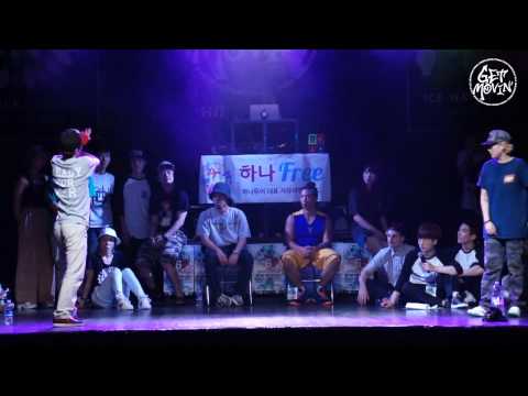 GET MOVIN' 6 FINAL - HIPHOP BEST4-2 5000 vs Baby-G