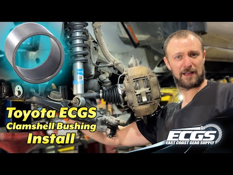 Toyota ECGS Clamshell Bushing Install and Vibration Fix | Tacoma, 4Runner, FJ, Tundra, Sequoia