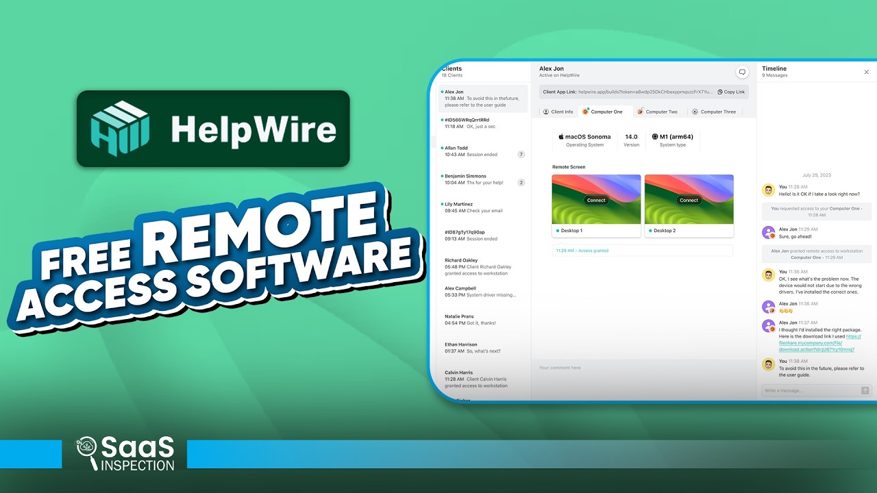Helpwire - Free Remote Access Software for Windows!