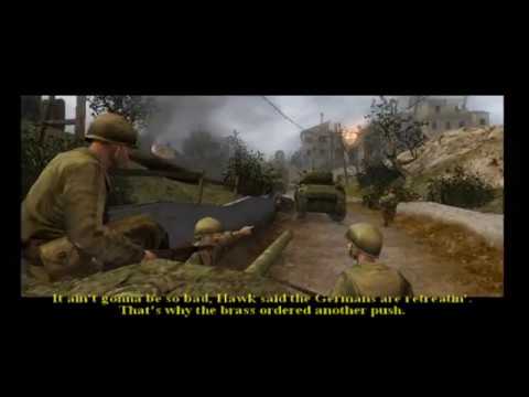 PS2 Call of Duty 2: Big Red One Chapter 8