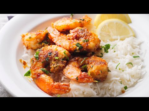 Hawaiian Garlic Shrimp