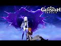 Skirk Defeats the Whale and Throws Childe into the Abyss Cutscene Animation | Genshin Impact 4.2