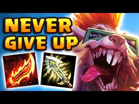 3.71 ATTACK SPEED TWITCH JUNGLE | HE GOT A 222 GAME CHAT RESTRICTION AFTER THIS ONE | NEVER GIVE UP