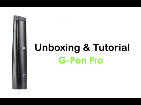 G Pen Pro Vaporizer Tutorial & Unboxing -  Tools420