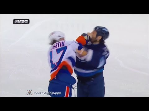 Matt Martin vs Chris Thorburn Mar 4, 2014