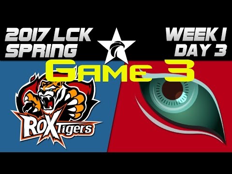 Highlights: LCK Spring 2017 - ROX vs KDM Game 3
