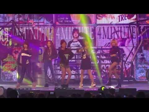 Hot Issue - 4Minute (포미닛) Live @ YouTube Music Awards