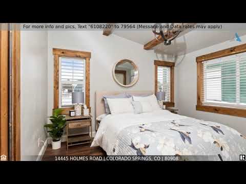 Priced at $850,000 - 14445 Holmes Road, Colorado Springs, CO 80908