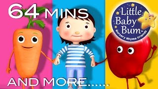 Eat Your Vegetables Song | Plus Lots More Nursery Rhymes | 64 Mins Compilation from LittleBabyBum!