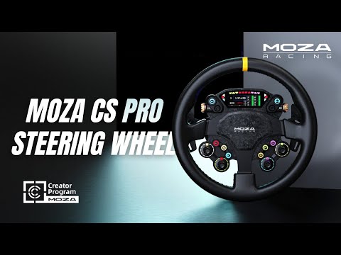 фото съемный игровой руль moza cs pro steering wheel 0