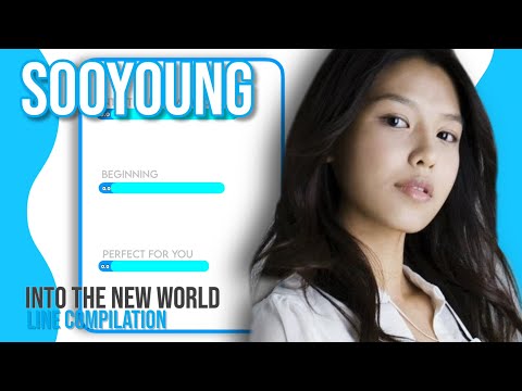 Girls’ Generation SOOYOUNG 수영 — ‘Into the New World’ Single Line Compilation