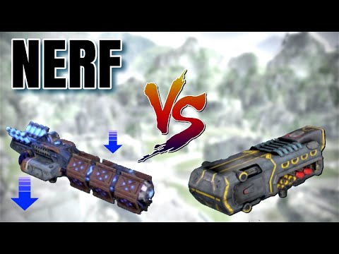 [WR] Nucleon (Nerfed) VS Avalanche - Damage Comparison | War Robots Test Server