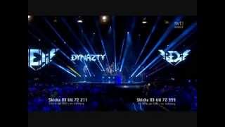 Dynazty Land Of Broken Dreams - Melodifestivalen Andra Chansen 2012