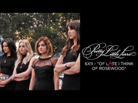 Pretty Little Liars - The Liars Attend Charlotte's Funeral - "Of Late I Think Of Rosewood" (6x11)