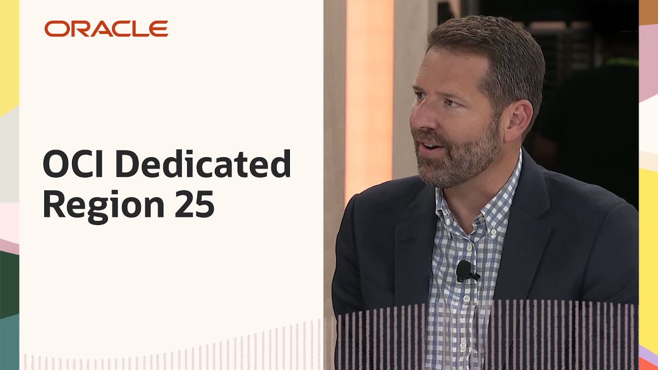 Oracle TV CloudWorld 2024: Scaling Down with OCI: Dedicated Region 25