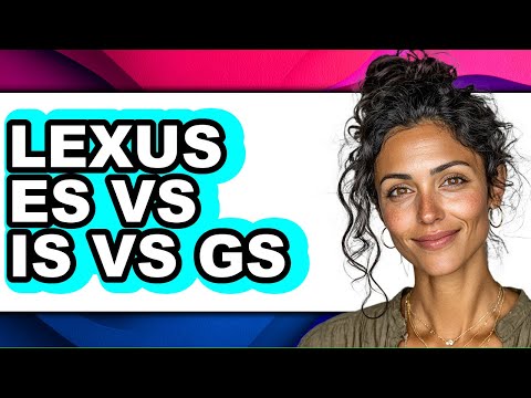 Lexus ES vs IS vs GS - Full Comparison