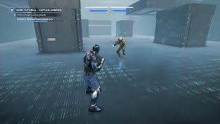 Marvel's Avengers Gameplay PS4 Captain America (Hard Room)