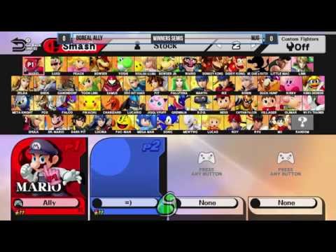 SFW #9: Boreal Ally (Mario) vs MJG (Villager)