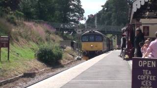preview picture of video '33063 at Groombridge  Spa Valley Railway diesel Gala 30/07/10 HD'