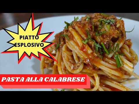 PASTA TONNO E NDUJA - ricetta tipica calabrese