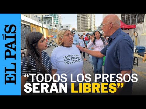 VENEZUELA Jorge Rodríguez visita a familiares de presos políticos  | EL PAÍS