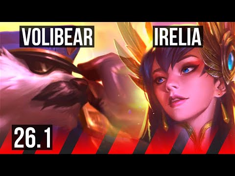 VOLIBEAR vs IRELIA (TOP) | 59K damage | EUW Master | 26.1