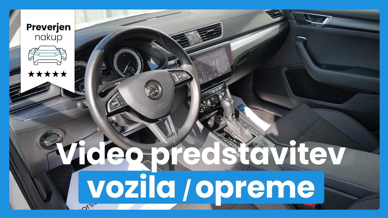 Škoda Superb Combi 2.0 TDI Style DSG - LED ŽAROMETA - SLO