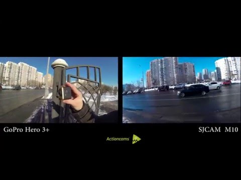 gopro hero 3+ vs sjcam m10