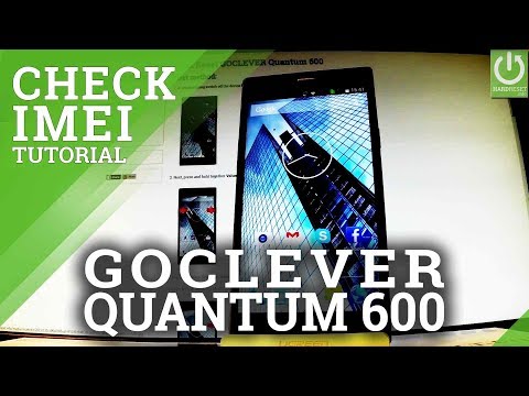 IMEI Information in GOCLEVER Quantum 600 - Read IMEI Number