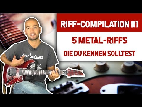 [TUTORIAL] Fünf Metal-Riffs die du können solltest!