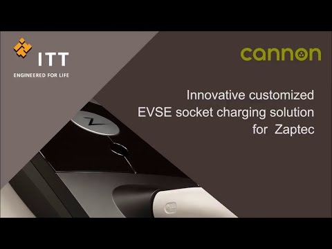 ITT Cannon and Zaptec Customized EV Solution Thumbnail