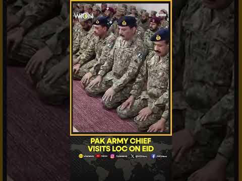 Pakistan: General Asim Munir Celebrates Eid-ul-Azha With Frontline Troops  | WION Shorts