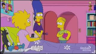 the simpson funny moment bart sings in Lisa&#39;s birthday