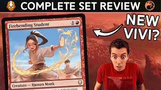 🔴 Complete Set Review! 🔴 - 💥 Avatar: The Last Airbender 💥 - Red Cards - Constructed And Limited