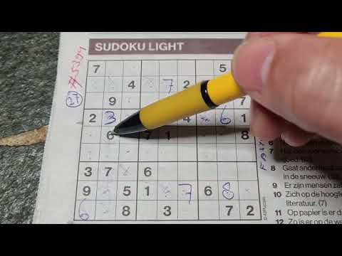 Girl with the Pearl Earring attacked! (#5394) Light Sudoku 10-28-2022 part 1 of 2