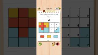 Brain Test 5 Level 49: Paint the exact copy on the right Walkthrough