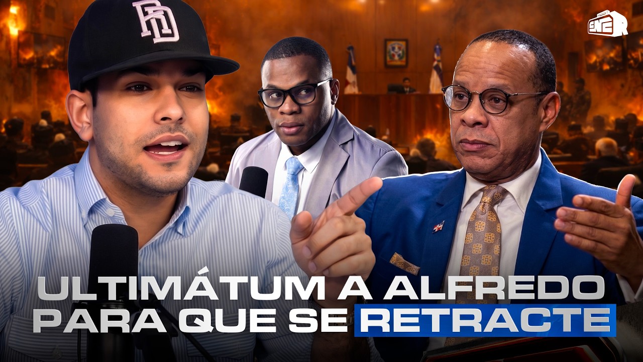 EDUARDO SAINT HILAIRE ROMPE EL SILENCIO Y DA ULTIMÁTUM A ALFREDO DE LA CRUZ PARA QUE SE RETRACTE