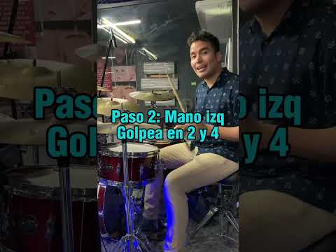 Aprende ritmo de batería en 1 MINUTO 🥁⏱