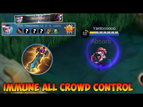 SECRET ITEM GOD FOR HANABI ! NO ONE CAN STOP ME 🔥 BEST BUILD HANABI 2023 - MLBB