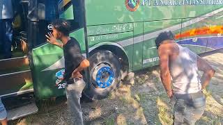 Download lagu ALS BUS 294 SUFFERS MAJOR DAMAGE ❗️DISTRACTED DRIVER IN PRIVATE CAR RAMS INTO ALS TIRE AND BODY mp3