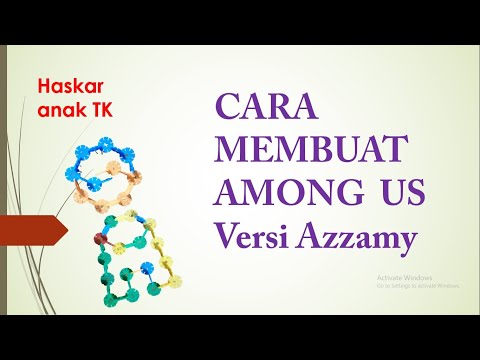 CARA MEMBUAT AMONG US & YIN YANG (DARI LEGO BOMBIK TAZOS VERSI AZZAMY)