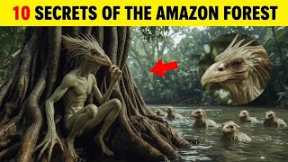 Top 10 Mysterious Secrets of the Amazon Rainforest 😱