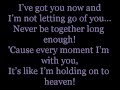 Nickelback - Holding On to Heaven Lyrics