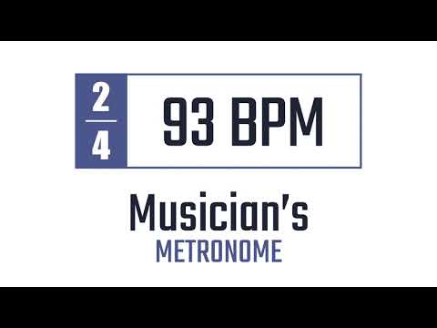 93 BPM - 2/4 - Metronome