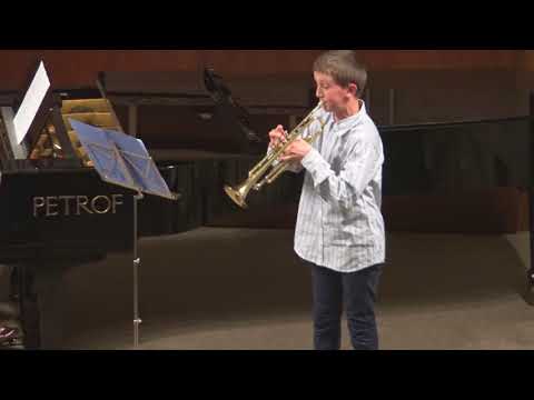 Matouš Hnízda trubka - Jarní koncert ZUŠ Krnov